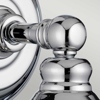 Quintiesse - LED kopalniška stenska svetilka KEYNES 1xG9/3W/230V IP44 sijajni krom