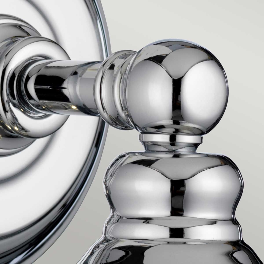 Quintiesse - LED kopalniška stenska svetilka KEYNES 1xG9/3W/230V IP44 sijajni krom