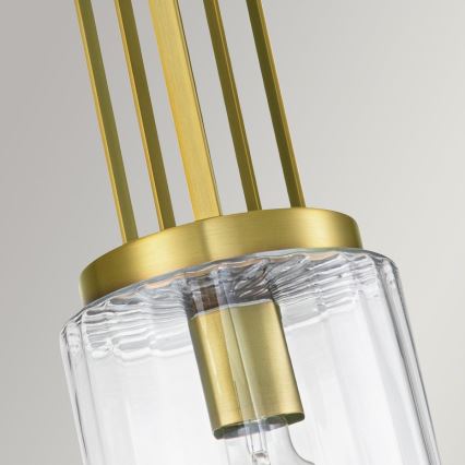 Quintiesse - Lestenec na drogu KIMROSE 1xE27/60W/230V premer 17,8 cm v zlati barvi