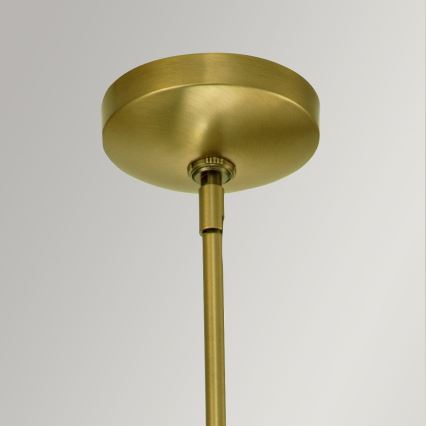 Quintiesse - Lestenec na drogu KIMROSE 1xE27/60W/230V premer 17,8 cm v zlati barvi