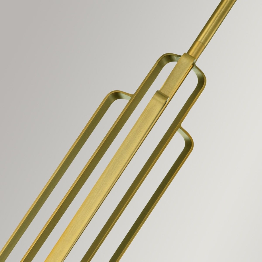 Quintiesse - Lestenec na drogu KIMROSE 1xE27/60W/230V premer 17,8 cm v zlati barvi