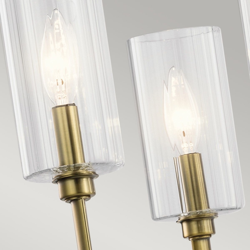 Quintiesse - Lestenec na drogu KIMROSE 6xE14/40W/230V premer 68,6 cm zlati
