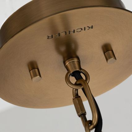 Quintiesse - Lestenec na drogu LINARA 1xE27/60W/230V premer 15,2 cm črna/zlata