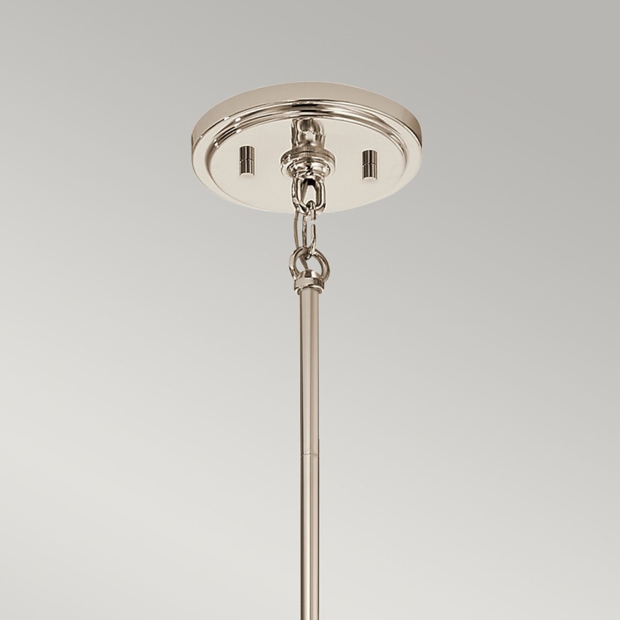 Quintiesse - Lestenec na drogu MARILYN 1xE27/60W/230V premer 19,5 cm sijajni krom/črna