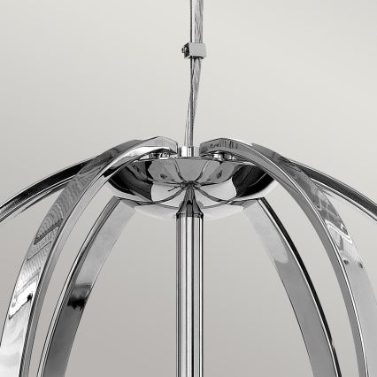 Quintiesse - LED lestenec na vrvici MONDO 3xG9/3W/230V premer 45,7 cm sijajni krom