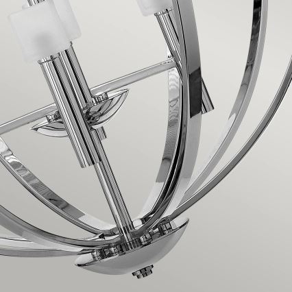 Quintiesse - LED lestenec na kablu MONDO 8xG9/3W/230V Ø 71,3 cm sijajni krom