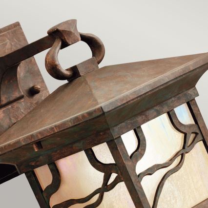 Quintiesse - Zunanja stenska svetilka MORRIS M 1xE27/60W/230V IP44 bronasta