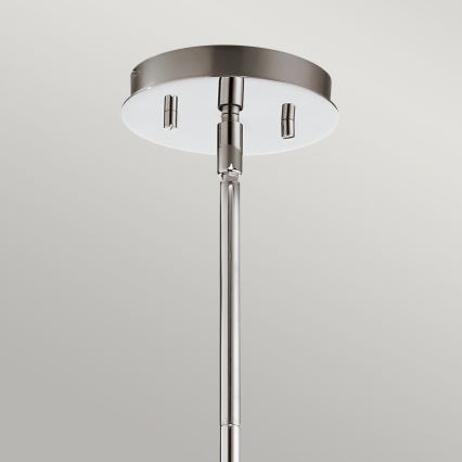 Quintiesse - LED kopalniški lestenec na drogu PIM 5xG9/3W/230V, premer 71,1 cm, IP44, sijajni krom