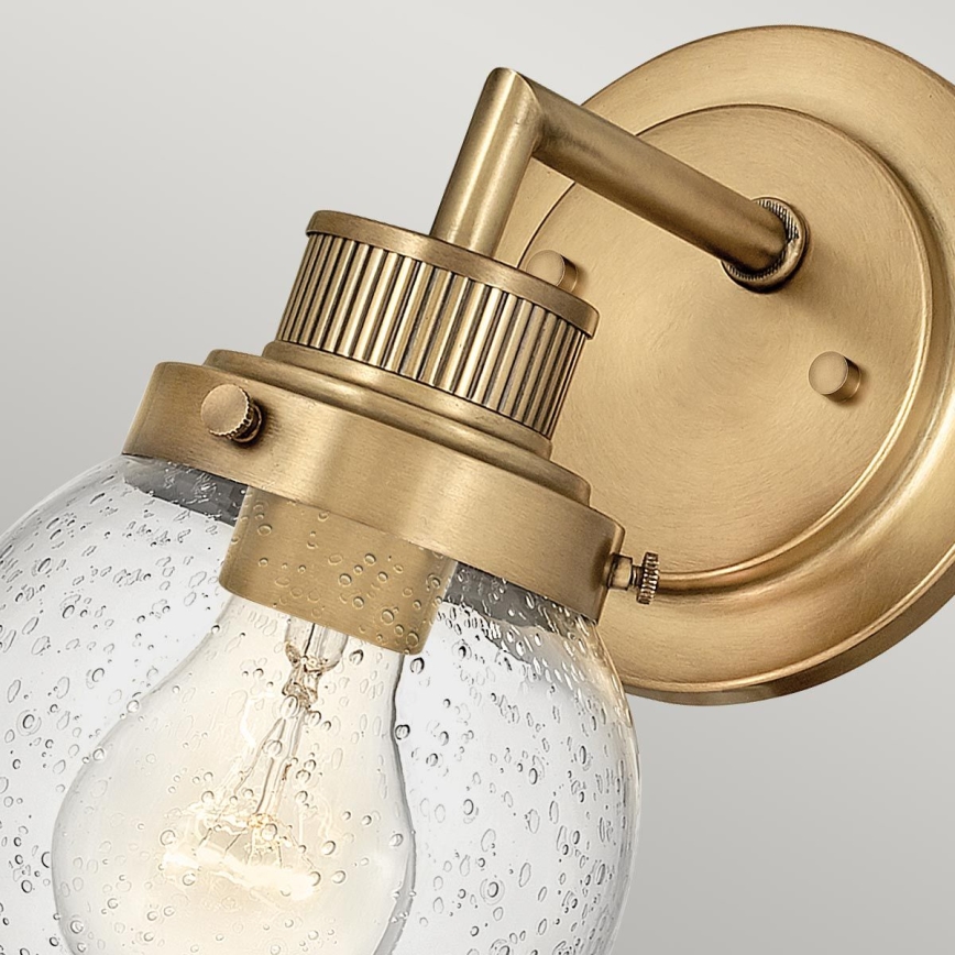 Quintiesse - Kopalniška stenska svetilka POPPY 1xE27/60W/230V IP44 zlata