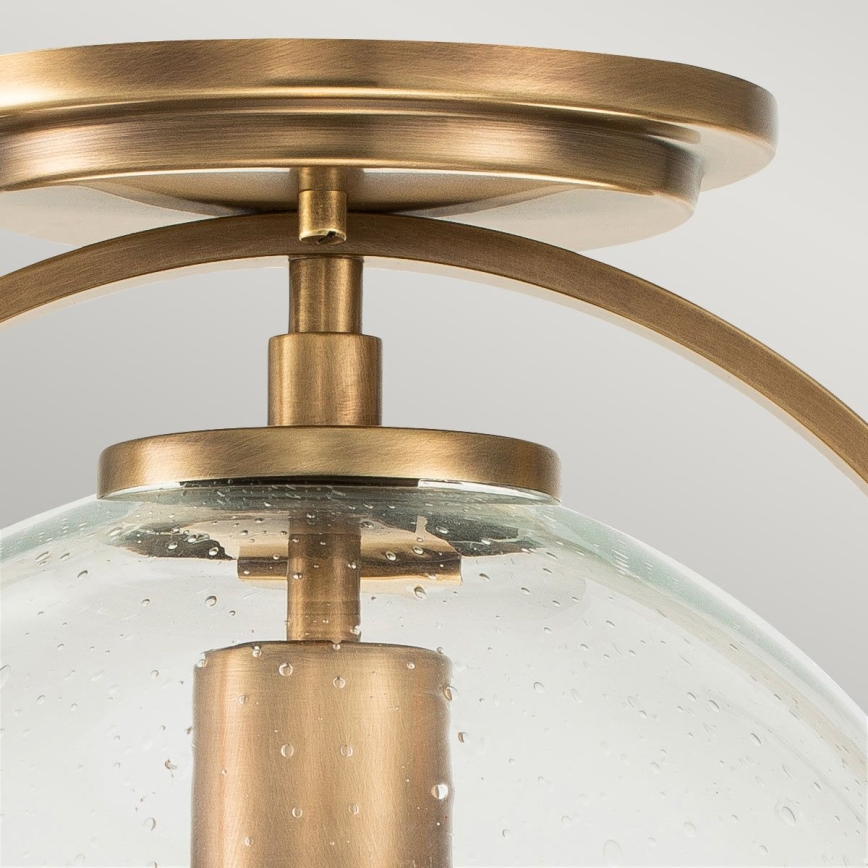 Quintiesse - Stropna svetilka SOMERSET 1xE27/60W/230V premer 28,2 cm zlata