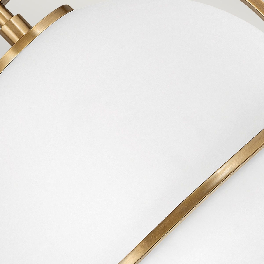 Quintiesse - Stropna svetilka SOMERSET 1xE27/60W/230V premer 28,2 cm zlata