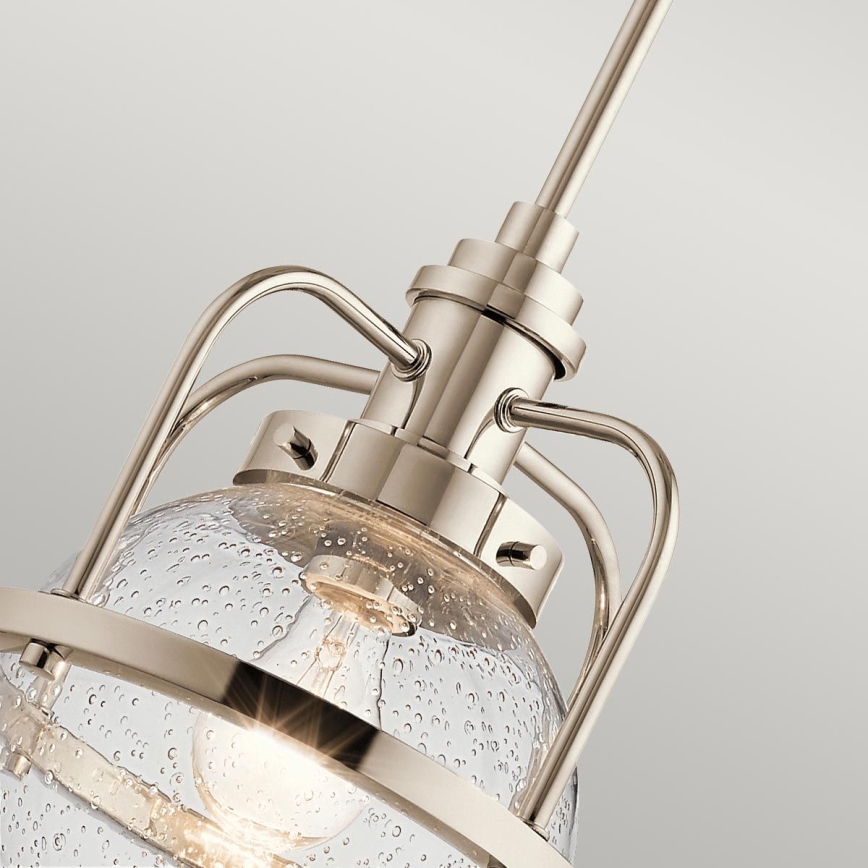 Quintiesse - Zunanji lestenec na drogu TRIOCENT 1xE27/40W/230V IP44 sijajni krom