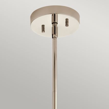 Quintiesse - Zunanji lestenec na drogu TRIOCENT 1xE27/40W/230V IP44 sijajni krom