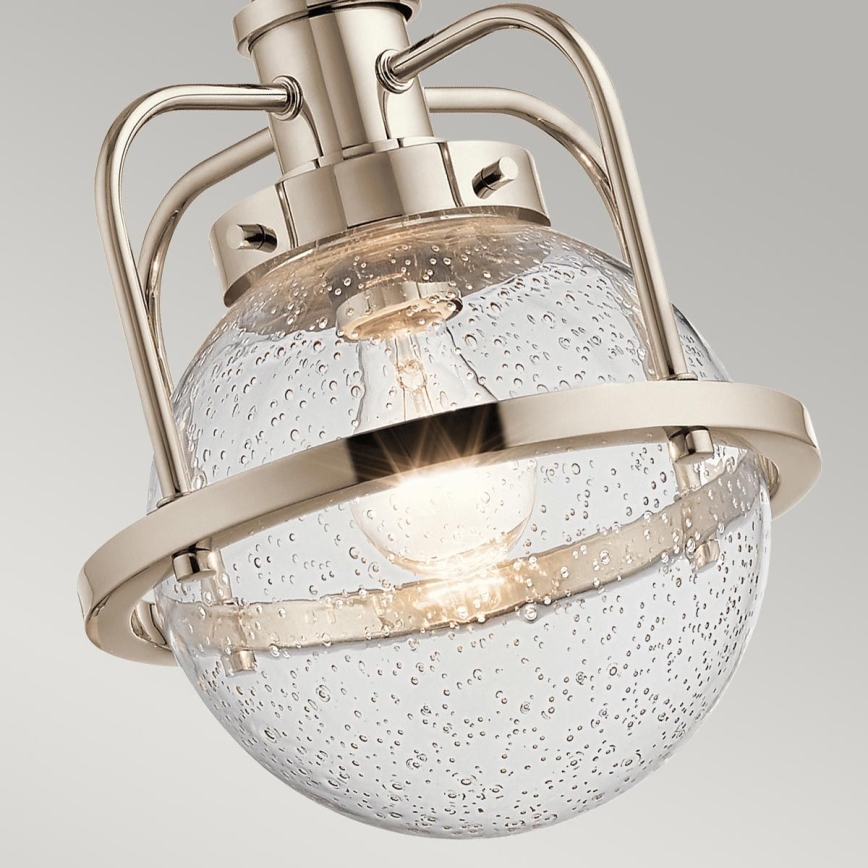 Quintiesse - Zunanji lestenec na drogu TRIOCENT 1xE27/40W/230V IP44 sijajni krom
