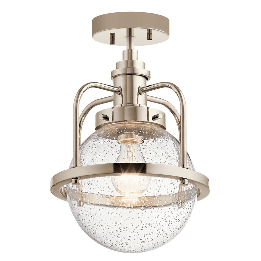Quintiesse - Zunanji lestenec na drogu TRIOCENT 1xE27/40W/230V IP44 sijajni krom