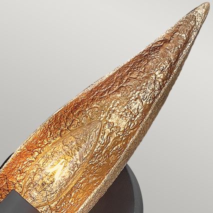 Quintiesse - Stenska svetilka WILLOW 1xE14/40W/230V zlata/črna