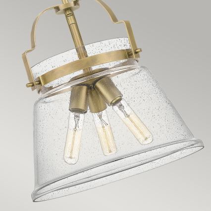 Quintiesse - Lestenec na drogu WIMBERLEY 3xE27/60W/230V, premer 35,6 cm, v zlati barvi