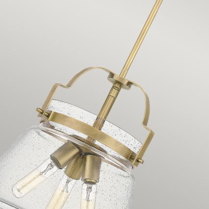 Quintiesse - Lestenec na drogu WIMBERLEY 3xE27/60W/230V, premer 35,6 cm, v zlati barvi