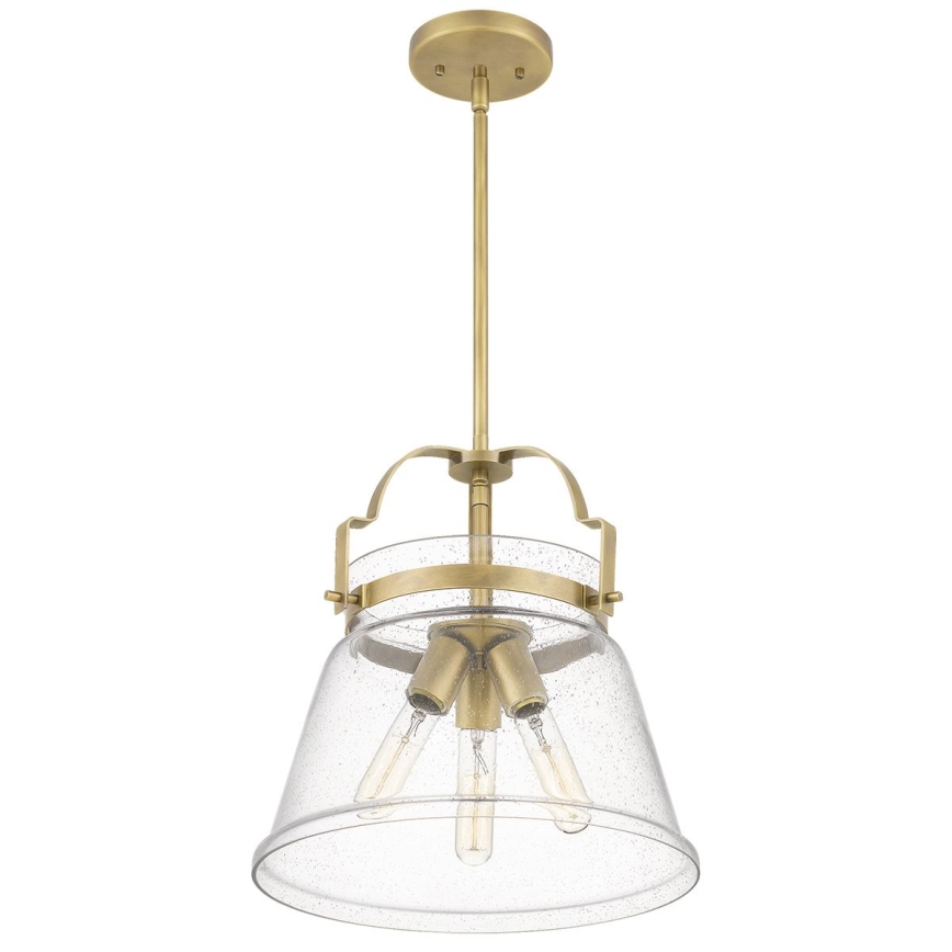 Quintiesse - Lestenec na drogu WIMBERLEY 3xE27/60W/230V, premer 35,6 cm, v zlati barvi