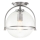 Quintiesse - Stropna svetilka SOMERSET 1xE27/60W/230V premer 28,2 cm matni krom