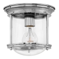 Quintiesse - Zunanja stropna svetilka HADRIAN 1xE27/60W/230V, premer 16,8 cm, IP44