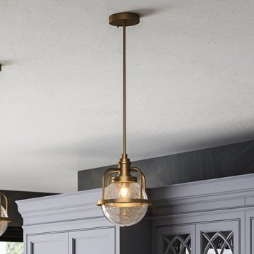 Quintiesse - Zunanja svetilka na drogu TRIOCENT 1xE27/40W/230V Ø 24 cm IP44 bronasta