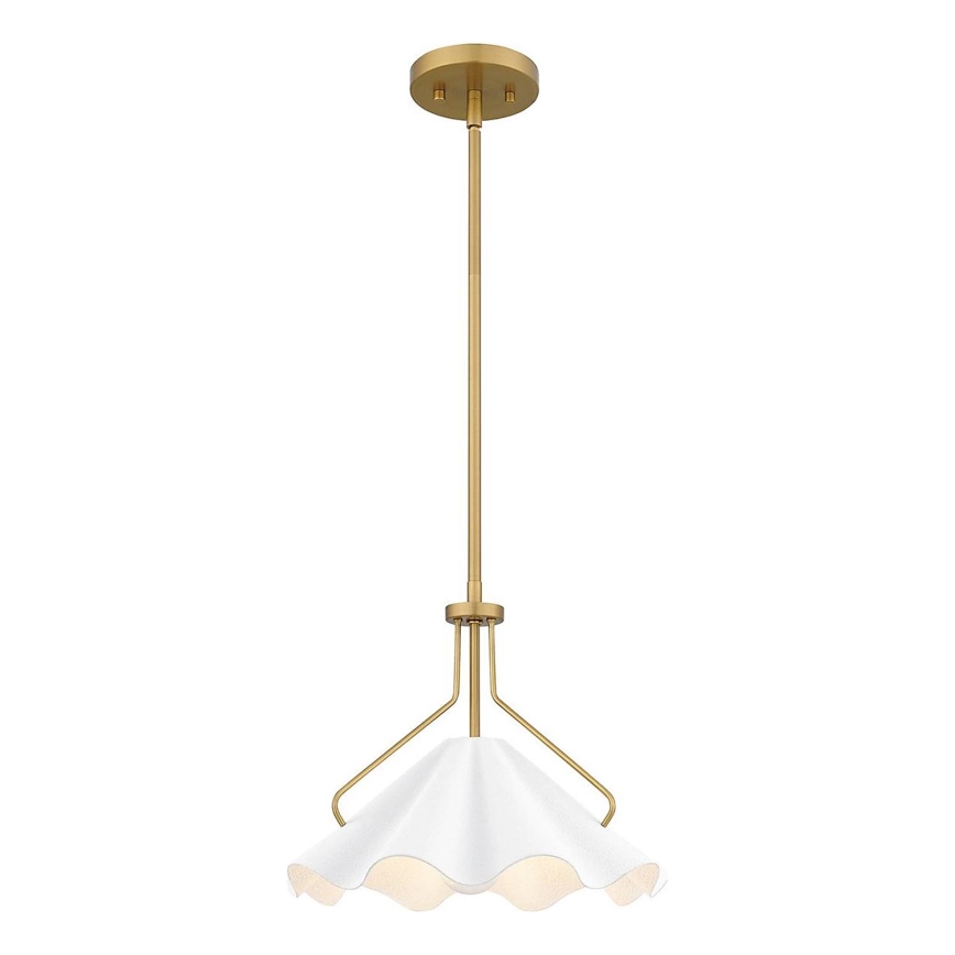 Quoizel - Lestenec na drogu MEJIA 1xE27/60W/230V pr. 35,6 cm medenina