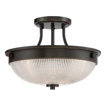 Quoizel - Nadgradni lestenec MANTLE 2xE27/60W/230V bron