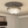 Quoizel - Nadgradni lestenec MANTLE 2xE27/60W/230V sijajni krom