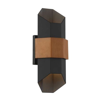 Quoizel - LED Zunanja stenska svetilka CHASM 2xLED/5,5W/230V IP44