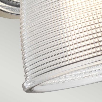 Quoizel - LED Kopalniška stenska svetilka DUBLIN 1xG9/3W/230V IP44 sijajni krom