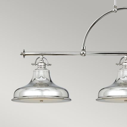 Quoizel - Lestenec na verigi EMERY 3xE27/100W/230V sijajni krom