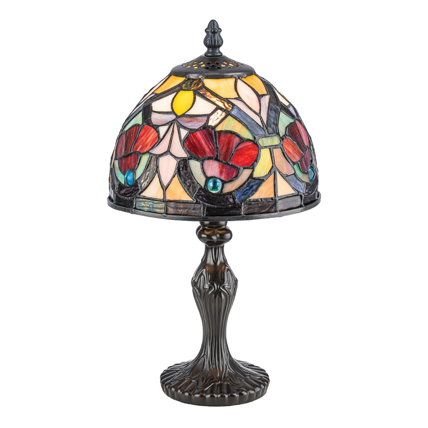 Quoizel - Namizna Tiffany svetilka LARISSA 1xE14/40W/230V premer 20 cm
