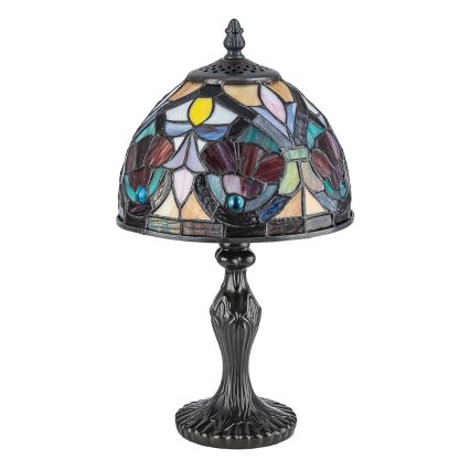 Quoizel - Namizna Tiffany svetilka LARISSA 1xE14/40W/230V premer 20 cm