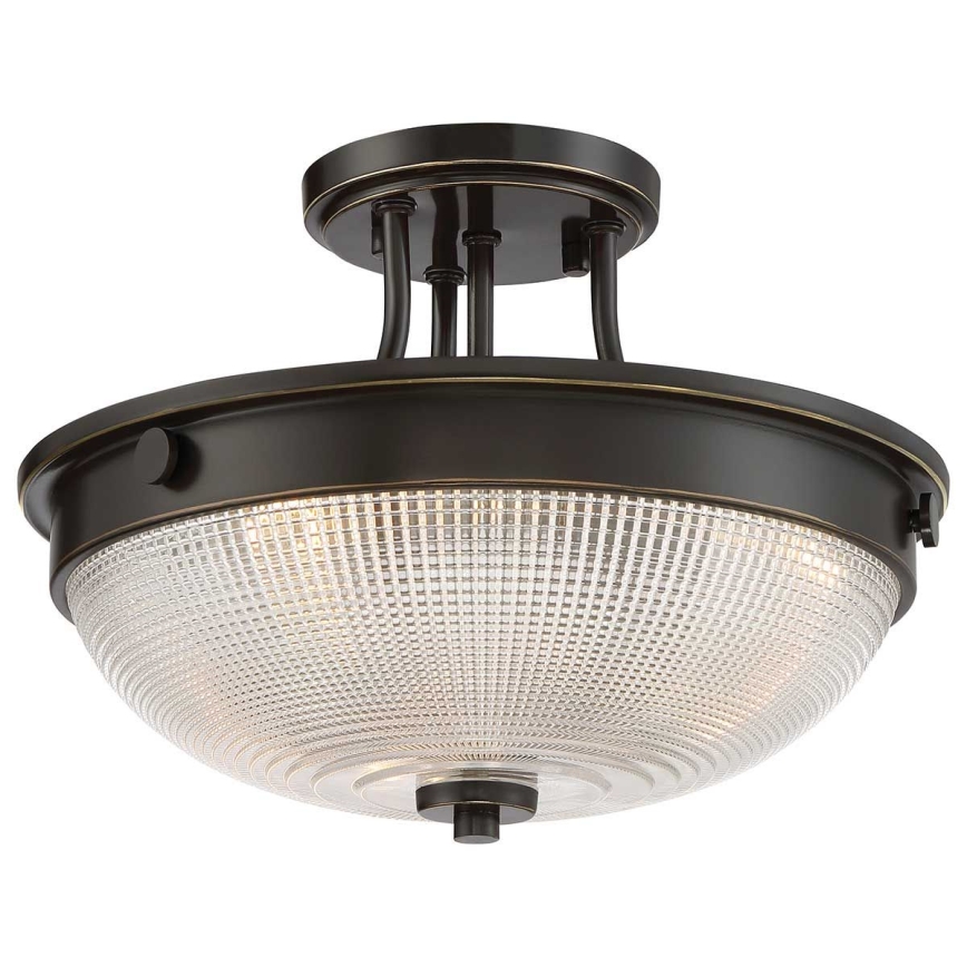 Quoizel - Nadgradni lestenec MANTLE 2xE27/60W/230V bron
