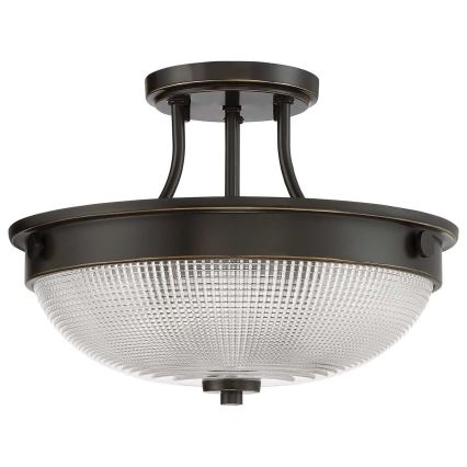 Quoizel - Nadgradni lestenec MANTLE 2xE27/60W/230V bron