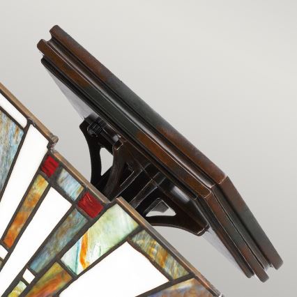 Quoizel - Stropno svetilo Tiffany MAYBECK 2xE27/60W/230V