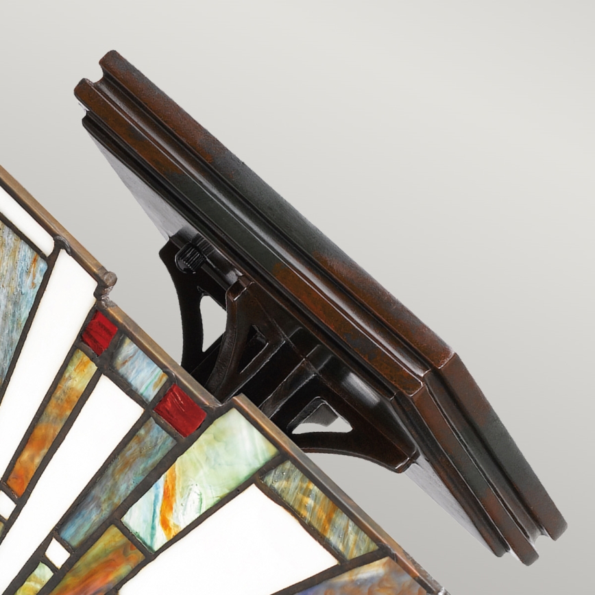 Quoizel - Stropno svetilo Tiffany MAYBECK 2xE27/60W/230V