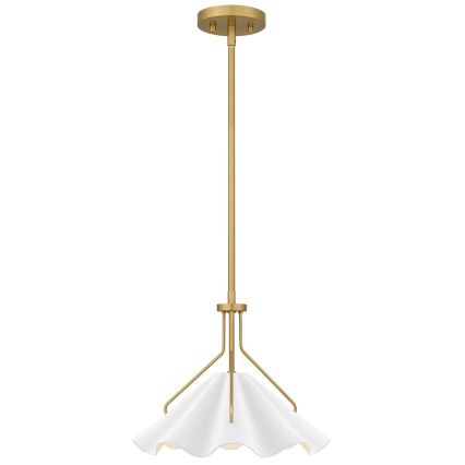 Quoizel - Lestenec na drogu MEJIA 1xE27/60W/230V pr. 35,6 cm medenina