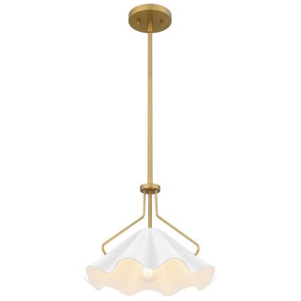 Quoizel - Lestenec na drogu MEJIA 1xE27/60W/230V pr. 35,6 cm medenina