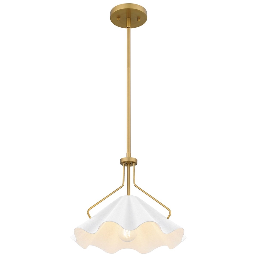 Quoizel - Lestenec na drogu MEJIA 1xE27/60W/230V pr. 35,6 cm medenina