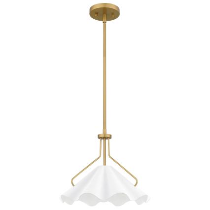 Quoizel - Lestenec na drogu MEJIA 1xE27/60W/230V pr. 35,6 cm medenina