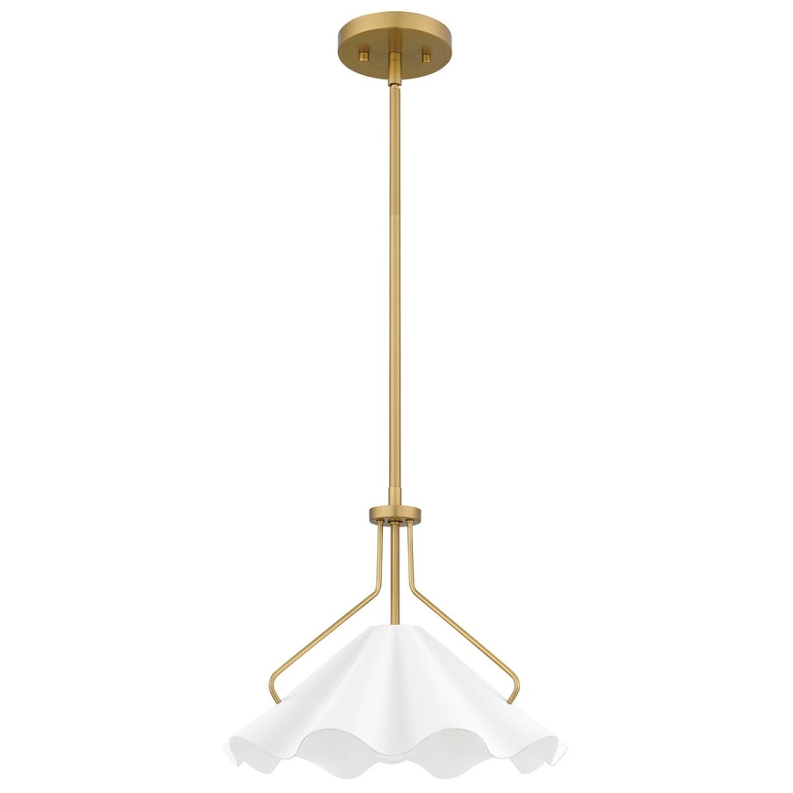 Quoizel - Lestenec na drogu MEJIA 1xE27/60W/230V pr. 35,6 cm medenina
