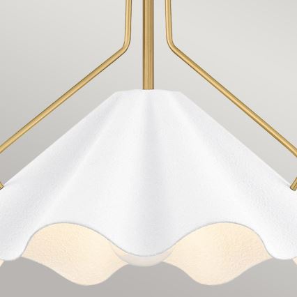 Quoizel - Lestenec na drogu MEJIA 1xE27/60W/230V pr. 35,6 cm medenina