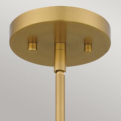 Quoizel - Lestenec na drogu MEJIA 1xE27/60W/230V pr. 35,6 cm medenina