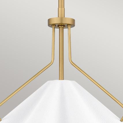 Quoizel - Lestenec na drogu MEJIA 1xE27/60W/230V pr. 35,6 cm medenina