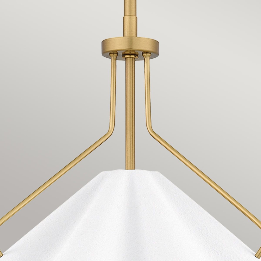 Quoizel - Lestenec na drogu MEJIA 1xE27/60W/230V pr. 35,6 cm medenina