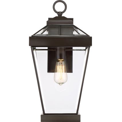 Quoizel - Zunanja stenska svetilka RAVINE 1xE27/60W/230V IP44 rjava