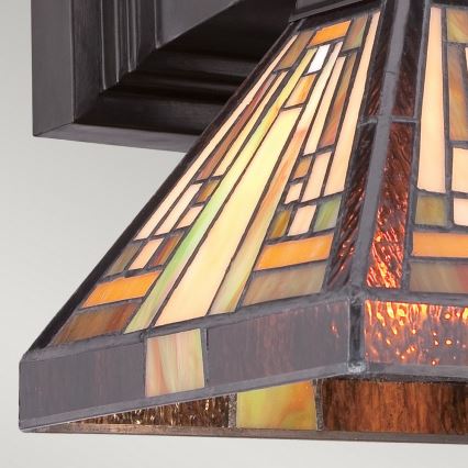 Quoizel - Stensko svetilo Tiffany STEPHEN 1xE27/100W/230V