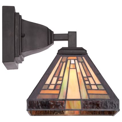 Quoizel - Stensko svetilo Tiffany STEPHEN 1xE27/100W/230V
